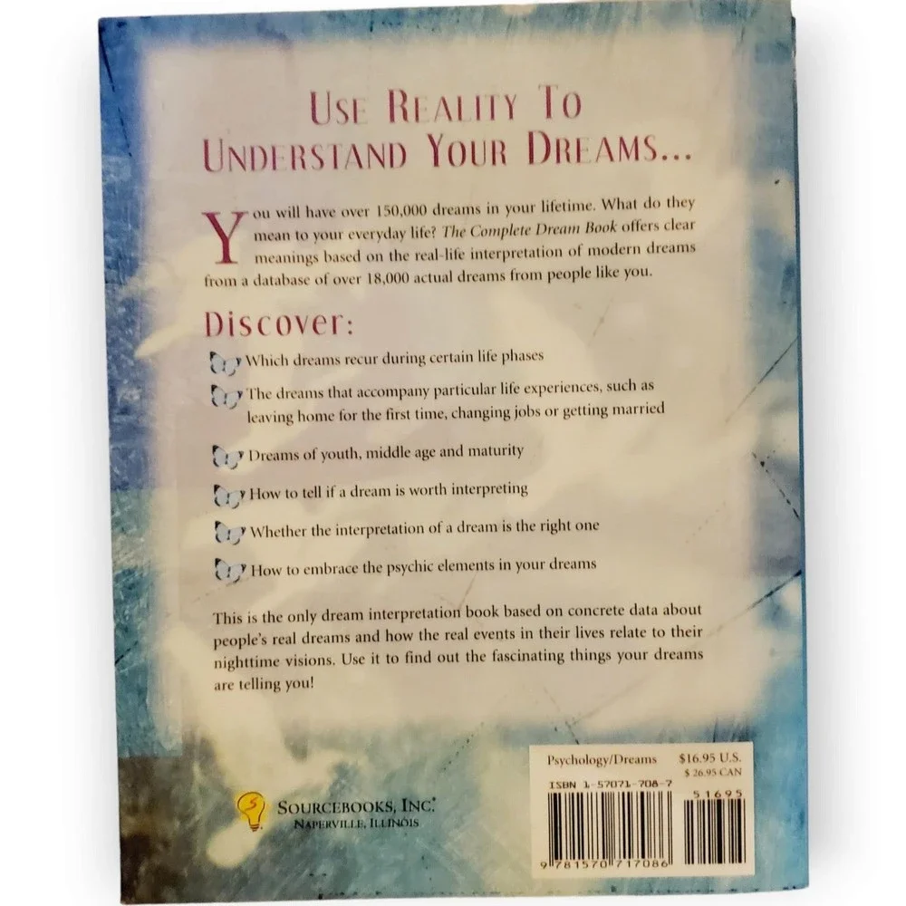 The Complete Dream Book by Gillian Holloway, Ph.D. - Picture 2 of 3